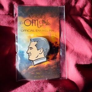Good Omens Gabriel Enamel Pin #017